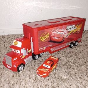 Cars Pixar Mack, Lightning Mcqueen +1